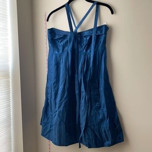 Armani Exchange strapless dress w/ pockets, 10